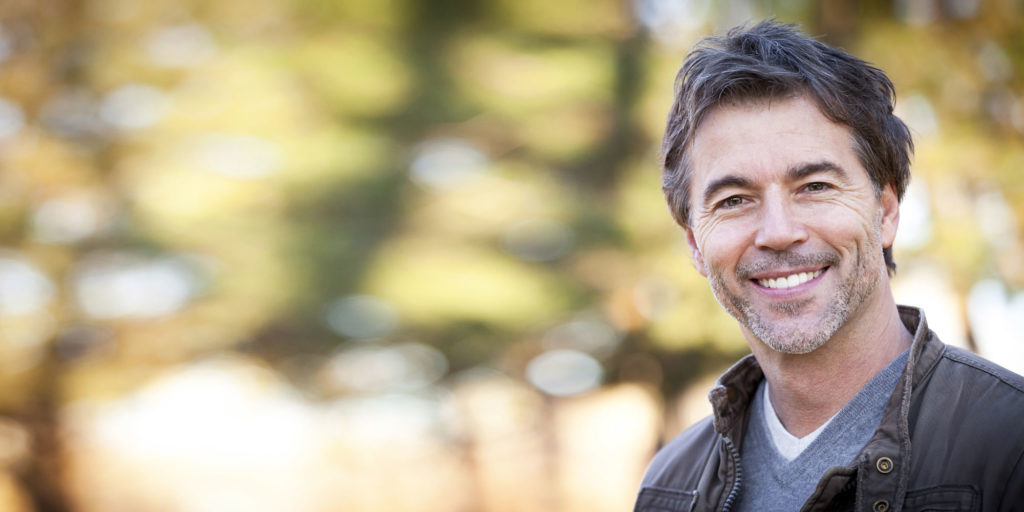 dental patient smiling