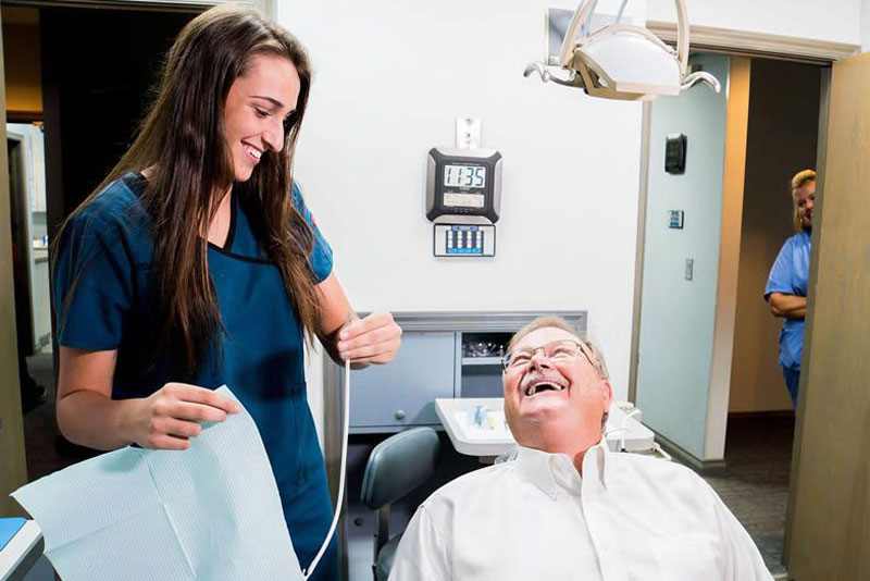 sedation dentistry patient smiling