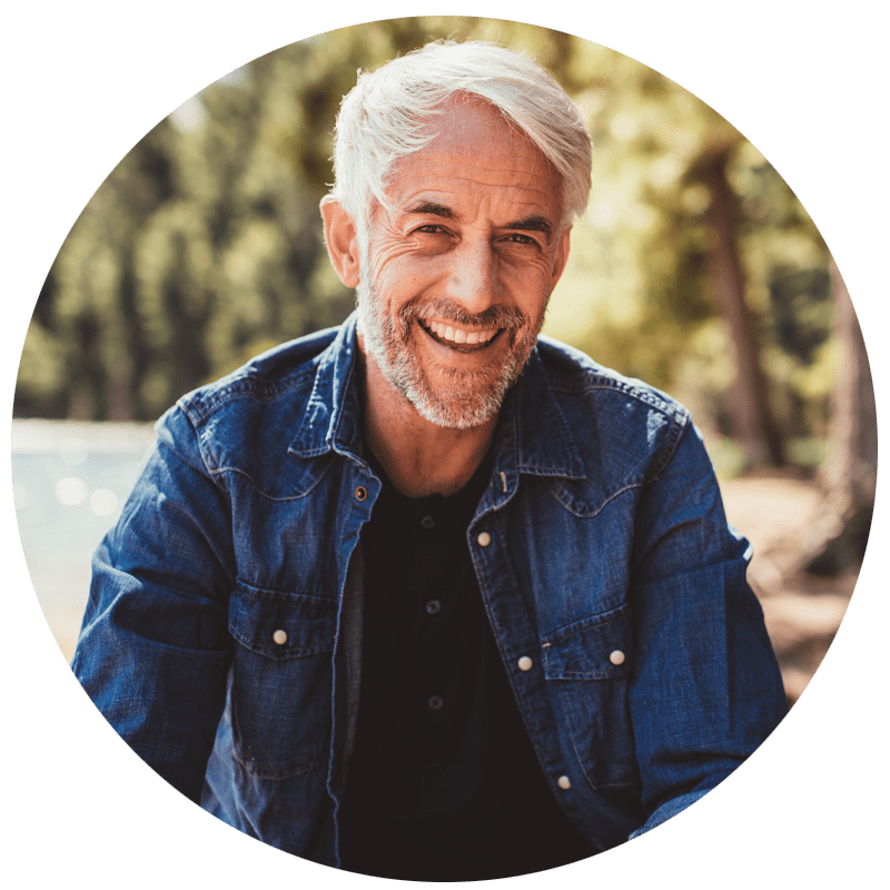 dental patient smiling after procedure